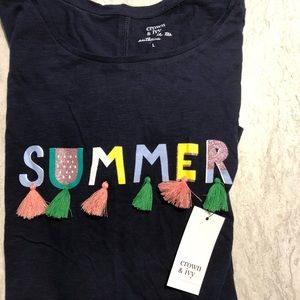 Crown and Ivy short sleeve shirt